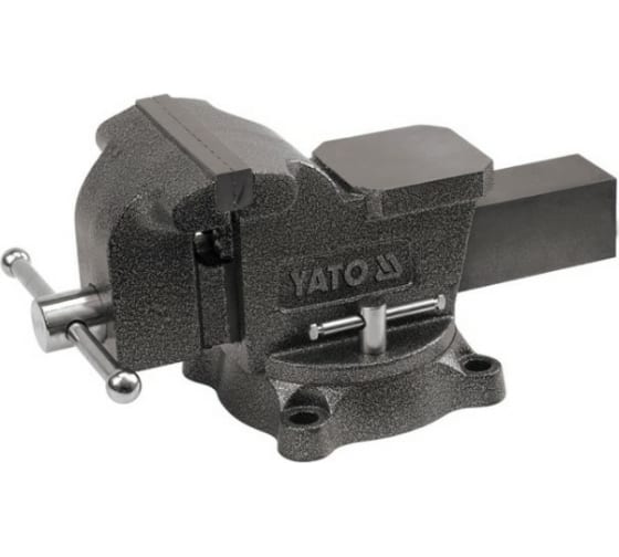 Слесарные тиски YATO YT6504 (200мм поворотные)