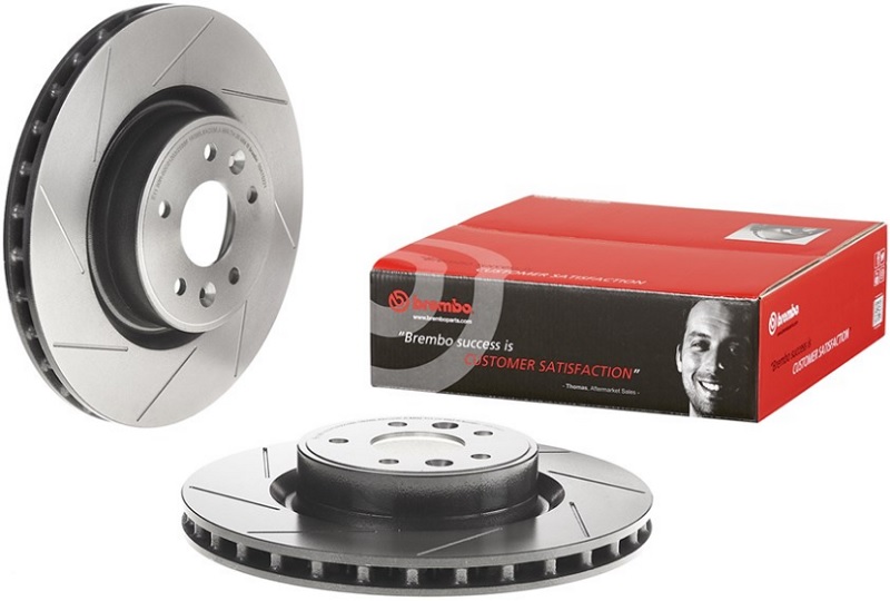 Диск тормозной передний RENAULT MEGANE Brembo 09.A752.21, D=340 мм