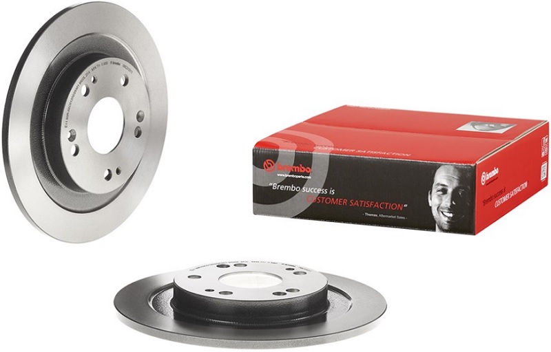 Диск тормозной задний HONDA CIVIC Brembo 08.C310.11, D=276 мм