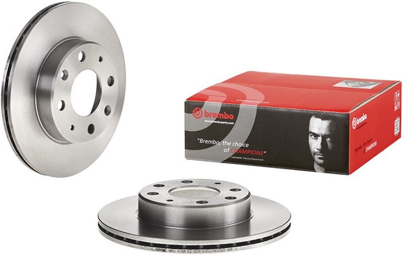 Диск тормозной передний HONDA CIVIC Brembo 09.3102.10, D=231 мм