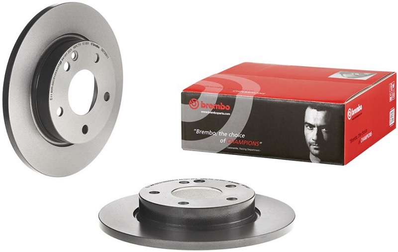 Диск тормозной передний MERCEDES-BENZ A-CLASS Brembo 08.7358.11, D=260 мм