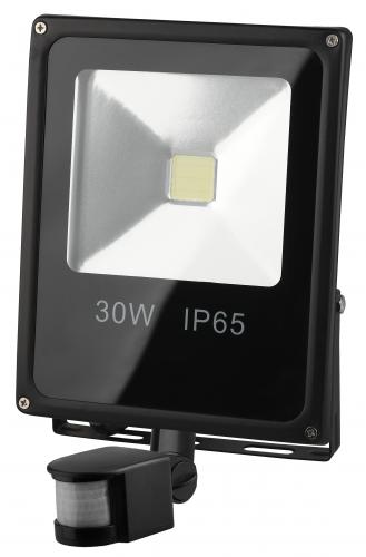 Светодиодный прожектор ЭРА 30W [LPR-30-6500К-М] черный