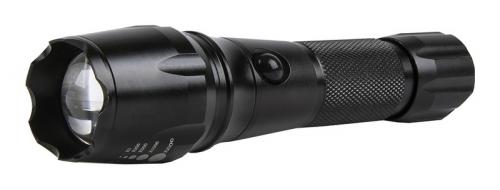 Светодиодный фонарь аккумуляторный Smartbuy SBF-20-K CREE XM-L T6 10W с системой фокусировки луча, черный