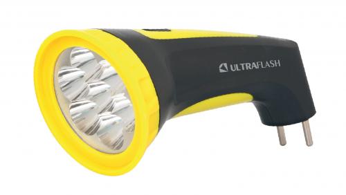 Фонарь Ultraflash LED3807M черный/желтый