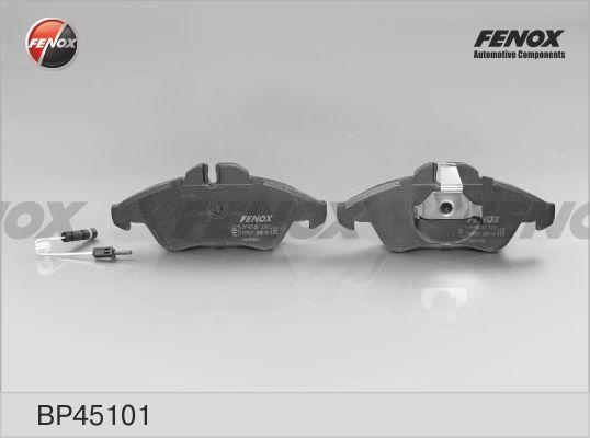 Колодки тормозные, дисковые передние AUDI 100 Fenox BP45101