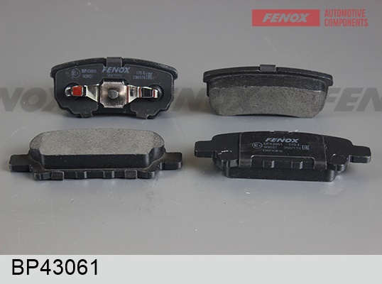 Колодки тормозные, дисковые задние MITSUBISHI LANCER Fenox BP43061