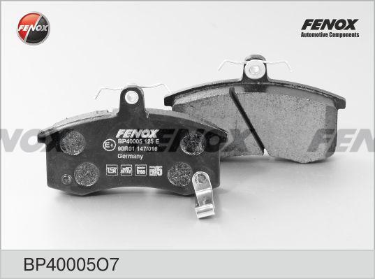 Колодки тормозные, дисковые передние ВАЗ 2108-21099, 2113-2115 Fenox BP40005O7