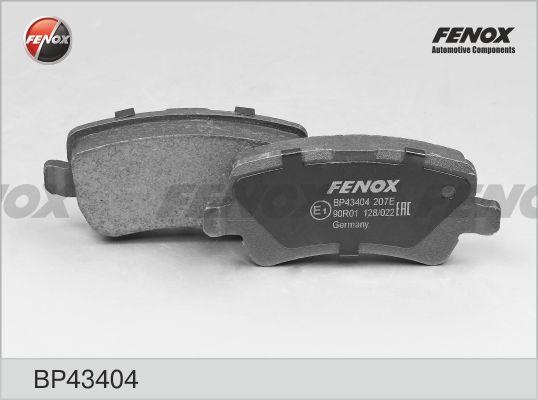 Колодки тормозные, дисковые задние FORD Mondeo Fenox BP43404
