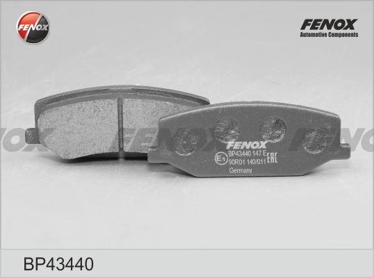 Колодки тормозные, дисковые передние SUZUKI Jimny Fenox BP43440
