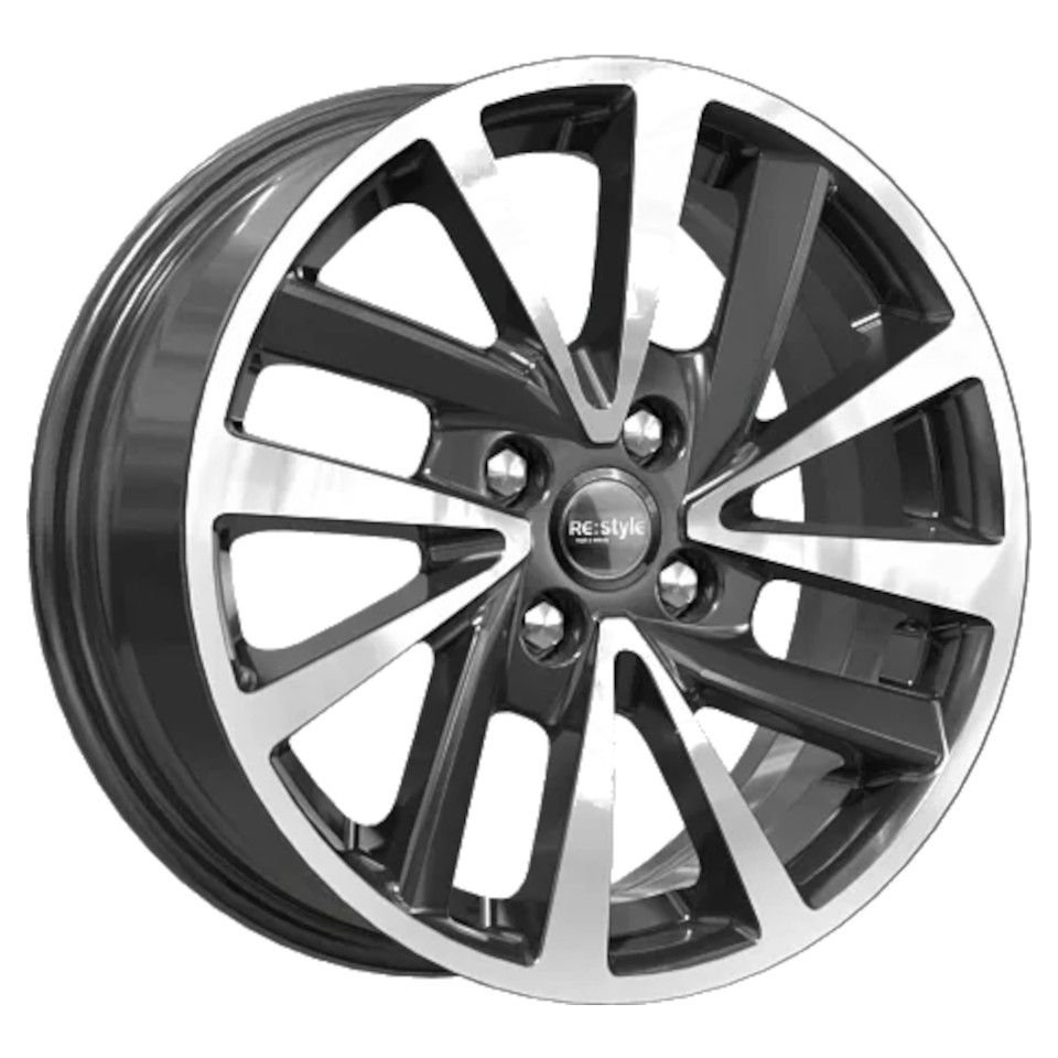 Диск колесный литой КиК Renault Stepway (КСr899) 6,0/R15 4x100 ET36 D60,1 Алмаз черный