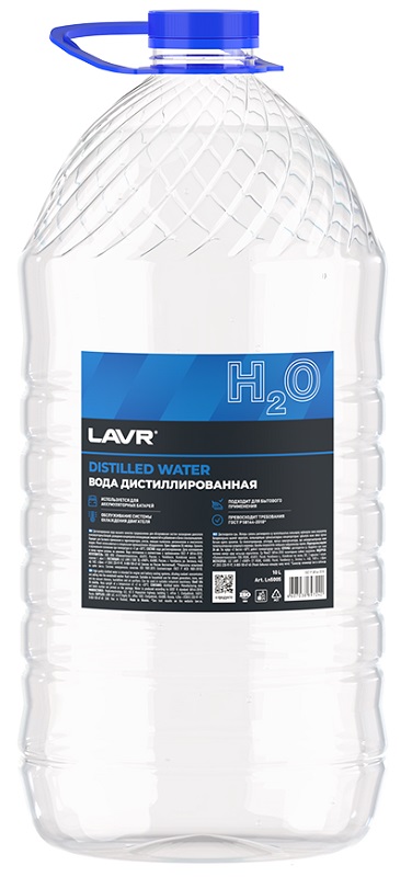 Вода дистиллированная LAVR LN5005, 10 л