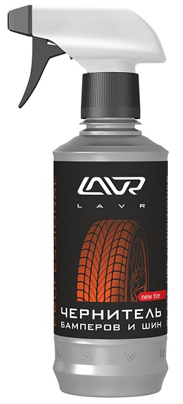 Чернитель бамперов и шин LAVR LN1411-L, 330 мл