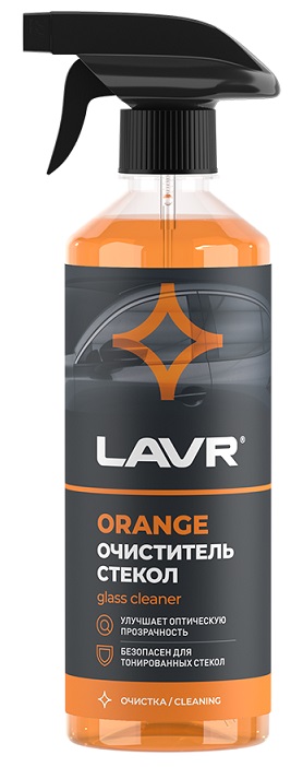 Очиститель стекол LAVR LN1610, orange, 500 мл