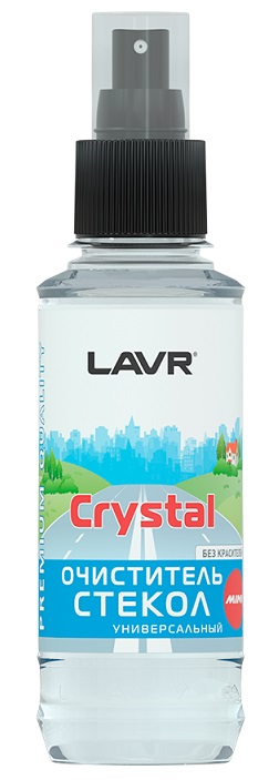Очиститель стекол Crystal LAVR LN1600, 185 мл