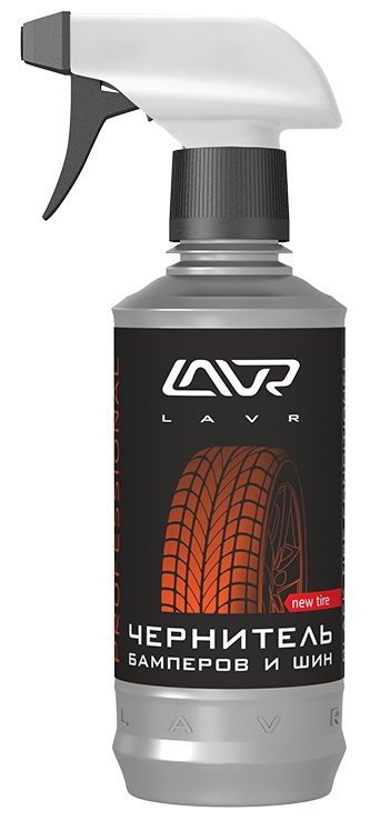 Чернитель бамперов и шин LAVR LN1411-L, 330 мл 