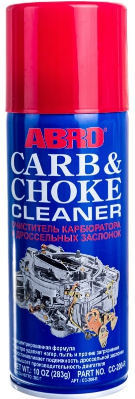 Очиститель карбюратора ABRO CC-200-R, 283 гр