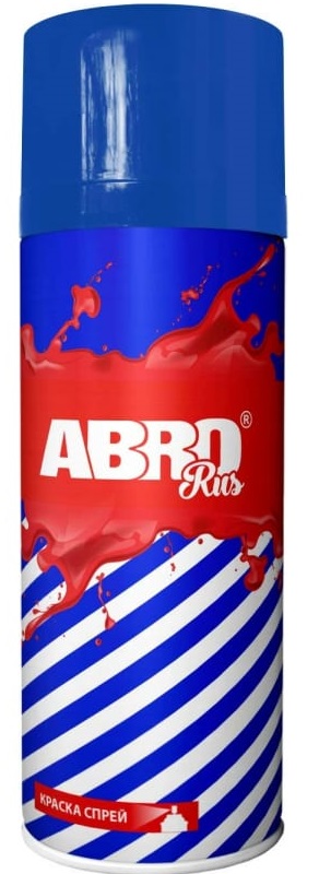 Краска-спрей № 21 ABRO SPO-021-R, синяя, 400 мл 