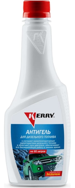 Антигель дизельного топлива KERRY KR-355, 355 мл