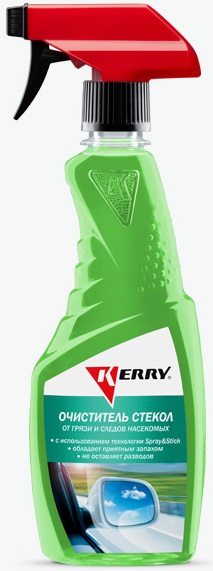 Очиститель стекол KERRY KR-520, 500 мл
