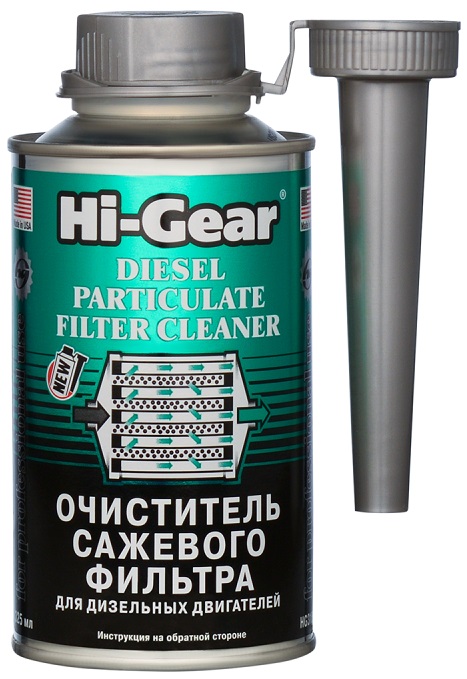 Очиститель сажевого фильтра для дизельных двигателей Hi-Gear HG3185, 325 мл