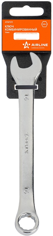 Ключ комбинированый Airline ATAF011, 16 мм