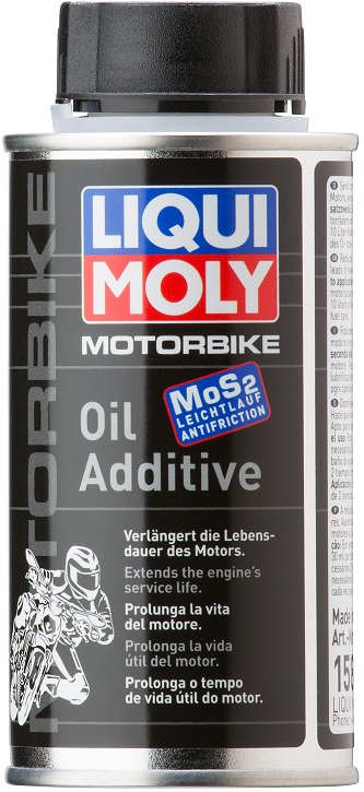 Присадка антифрикционная в масло для мотоциклов Liqui Moly 1580, 130 мл