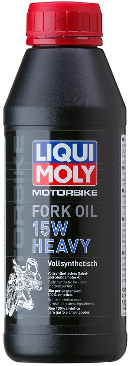 Масло для вилок и амортизаторов синтетическое Liqui Moly 1524 Mottorad Fork Oil Heavy, 15W, 500 мл