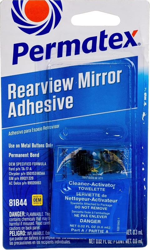 Клей для зеркала заднего вида PERMATEX 81844, 0.6 мл