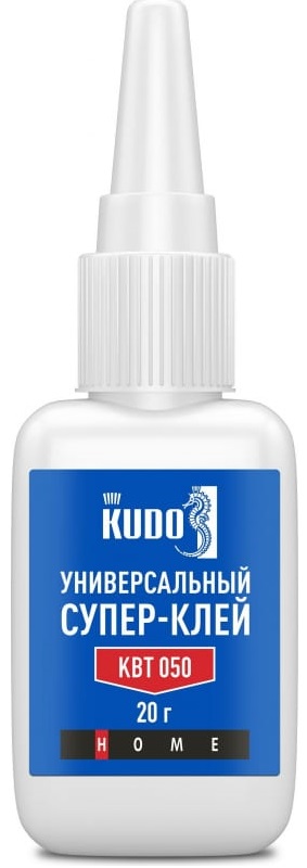 Цианоакрилатный универсальный супер-клей KUDO KBT-050, 20 гр