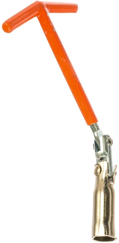Ключ свечной SPARTA 138305, с шарниром, 16 мм