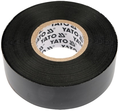 Изолента ПВХ Yato YT-8152, 12 мм х 10 м, черная