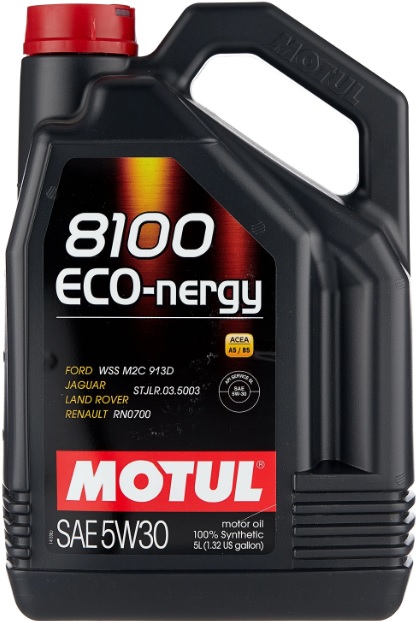 Масло моторное синтетическое Motul 111686, 8100 Eco-nergy SL/CF, 5W-30, 5 л 