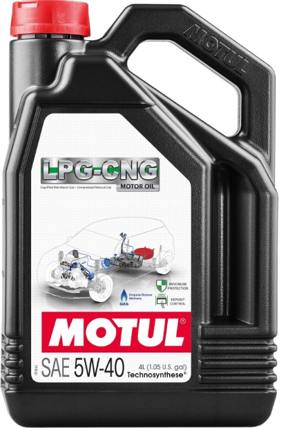 Моторное масло Motul 110669, LPG-CNG, 5W-40, 4 л