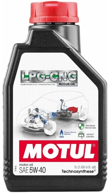 Масло моторное MOTUL 110668, LPG-CNG, 5W-40, 1 л