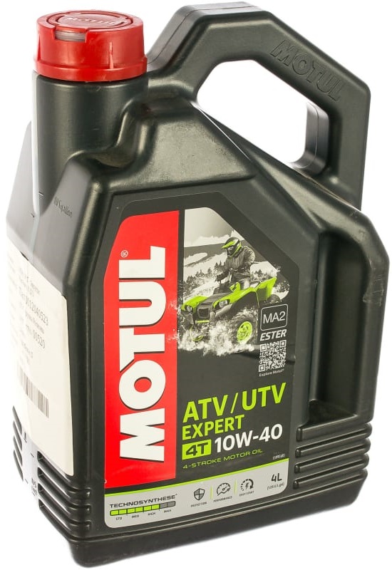 Масло моторное полусинтетическое Motul 105939, ATV-UTV Expert, 10W-40, 4 л