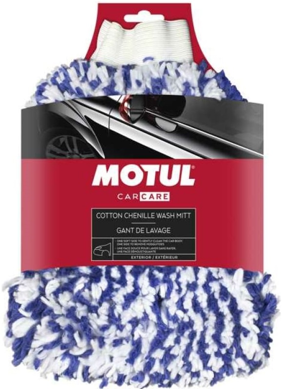 Перчатка для мытья кузова MOTUL 110112 Cotton Chenille Wash Mitt 