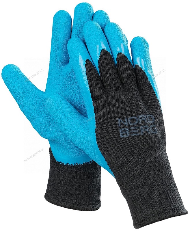 Перчатки рельефные NORDBERG NCPG108AB