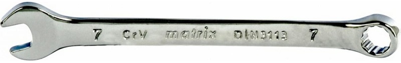 Ключ комбинированный MATRIX 15151, 7 мм, CrV
