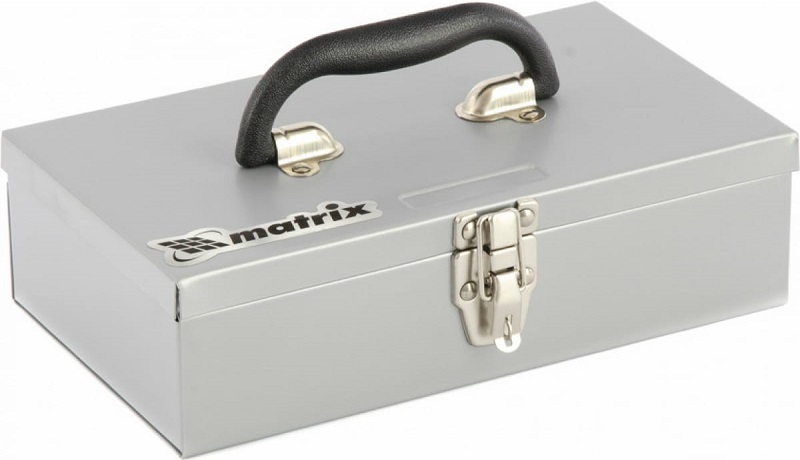Ящик для инструмента MATRIX 906055, металлический, 284х160х78 мм 