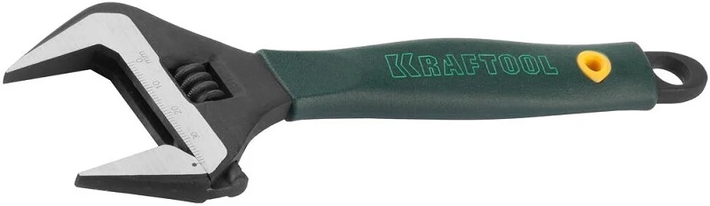 Ключ разводной трещоточный KRAFTOOL 27256-20, 210 мм