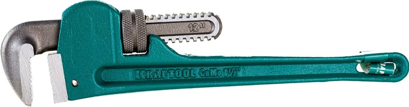 Ключ трубный разводной KRAFTOOL 2727-30, 1.5/300 мм 
