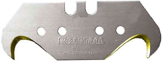 Лезвие для универсальных ножей SOLINGEN KRAFTOOL 09643-TIN-S5, 18.7х50х0.50 мм, 5 шт