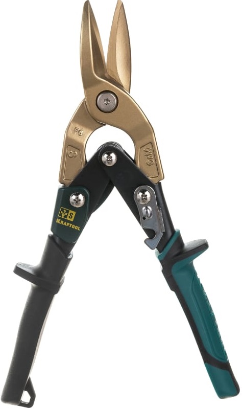Ножницы по твёрдому металлу UNI-KRAFT TITAN KRAFTOOL 2327-S, прямые, 260 мм