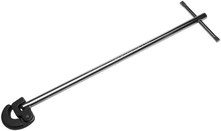 Сантехнический ключ KRAFTOOL 27564-35, телескопический, самозажимной, 400 мм 
