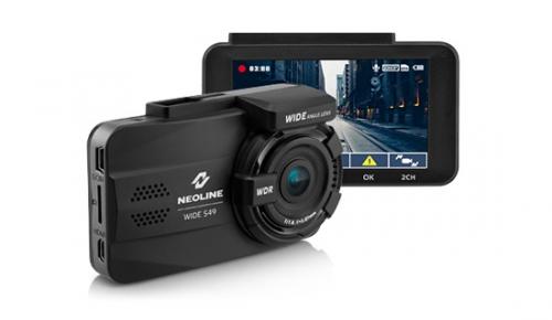 Видеорегистратор Neoline Wide S49 DUAL черный 2Mpix 1080x1920 1080p 155гр.