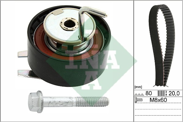 Комплект ремня ГРМ LAND ROVER Discovery Ina 530 0692 10