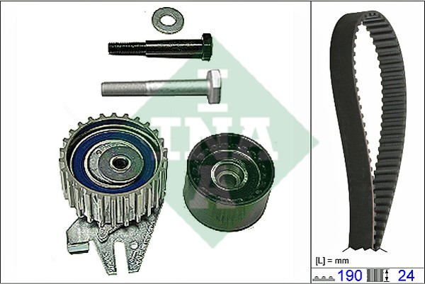 Комплект ремня ГРМ ALFA ROMEO 145 Ina 530 0622 10