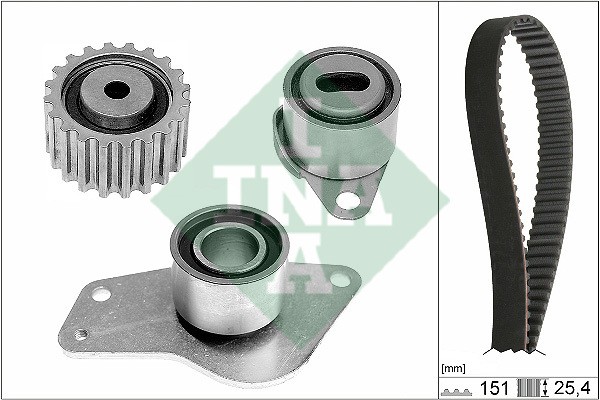 Комплект ремня ГРМ Renault Clio Ina 530 0185 10