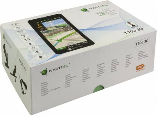 Навигатор Автомобильный GPS Navitel T700 3G 7 1024x600 16384 microSDHC Bluetooth черный Navitel