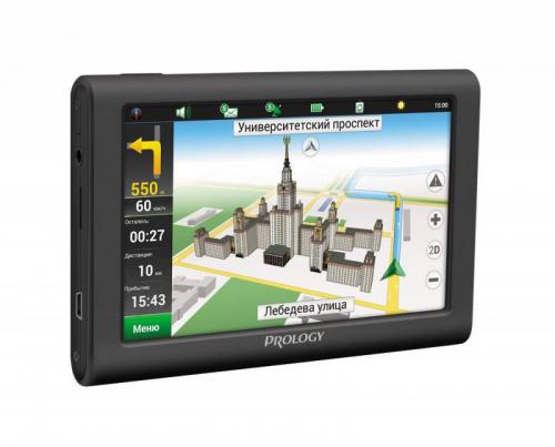 Навигатор Автомобильный GPS Prology iMap-5900 5 800x480 4Gb SD черный Navitel Содружество + Скандин